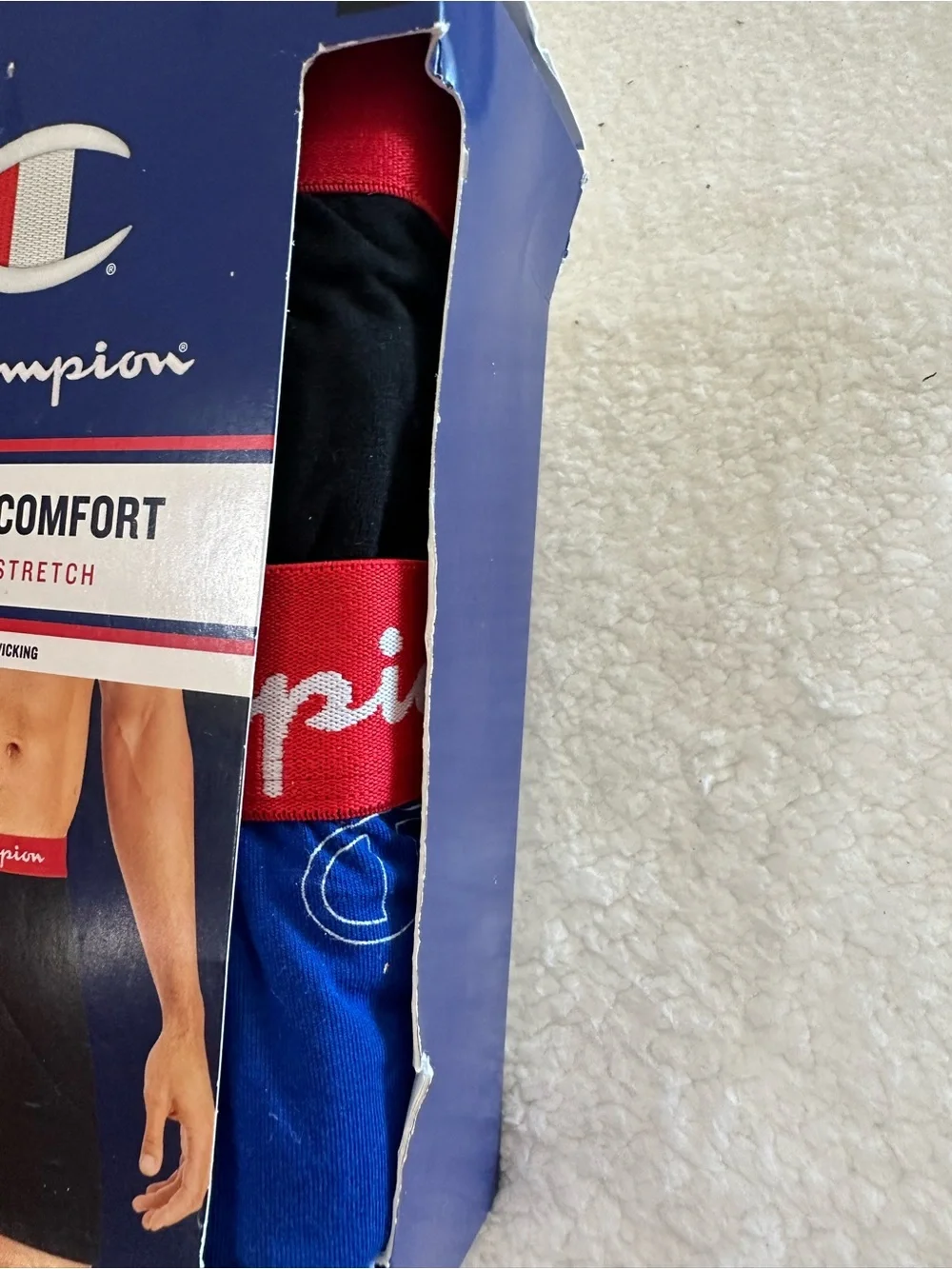 Champion Men’s All Day Comfort Cotton Stretch Boxer Briefs